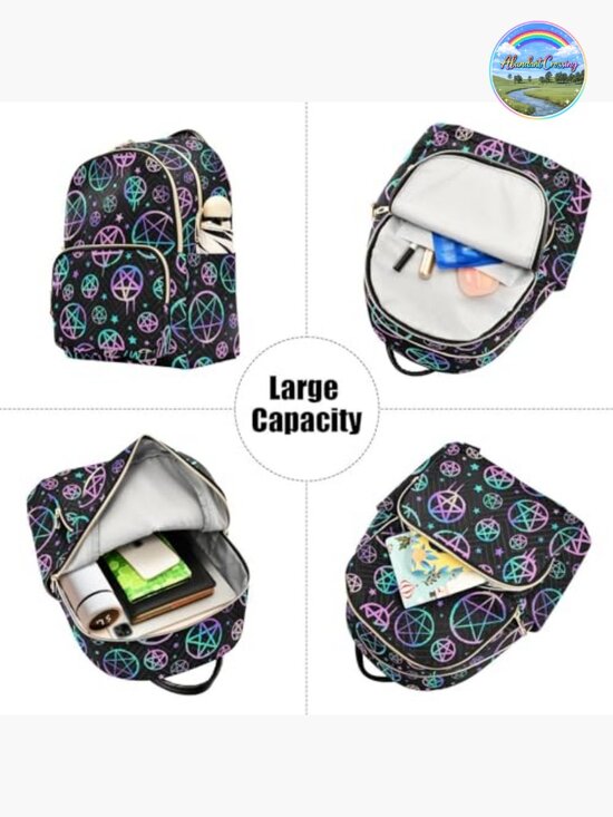 Mini Backpack Fashion Backpack Purse Quilted Shoulder Bag Daypack Lightweight main image 6